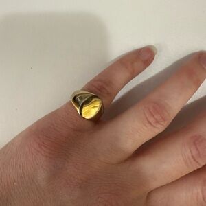 Gold Statement Ring